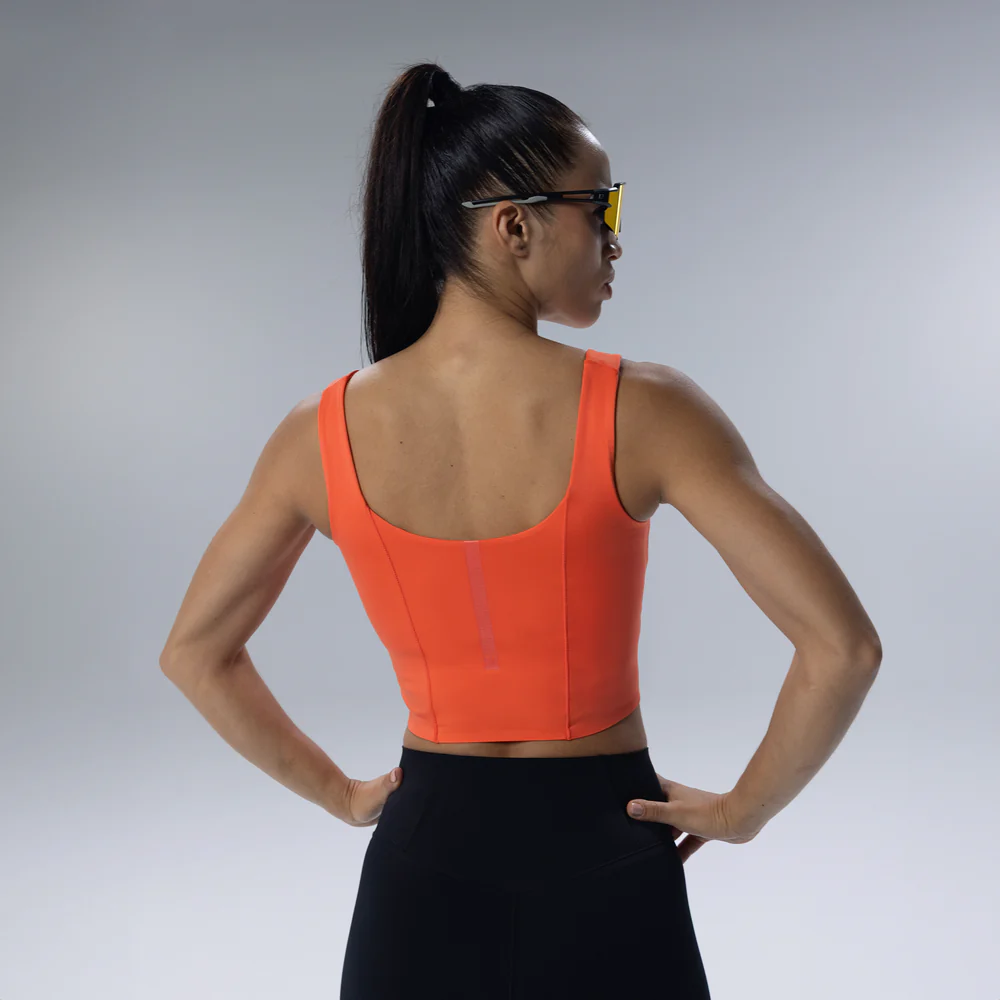ACTDRY® Built In Bra Pro Tank - SW Coral