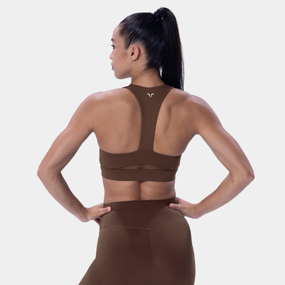 Racer Back Bra - Tiramisu