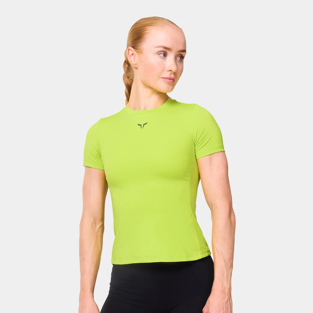 Athletic Fit Tee - Fluo Yellow